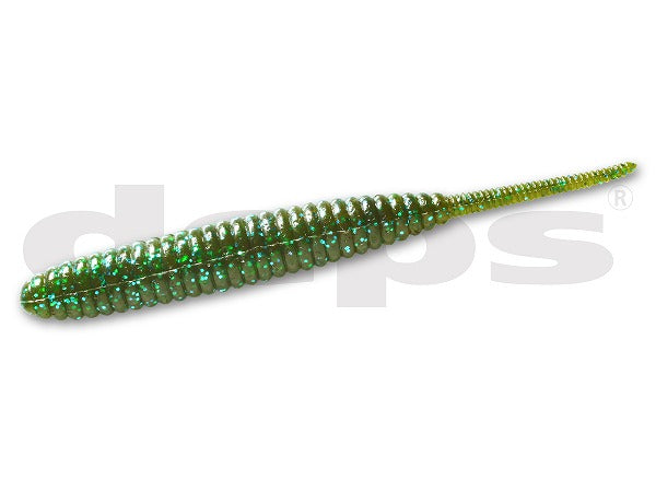 deps Worm Death Adder 3 inch #11 Watermelon/Blue Frame