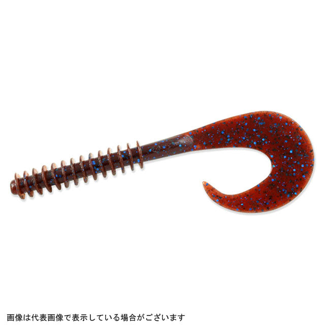 deps(deps) Stirrer Tail 5.5 inch #135 Scuppernong/Blue Flake