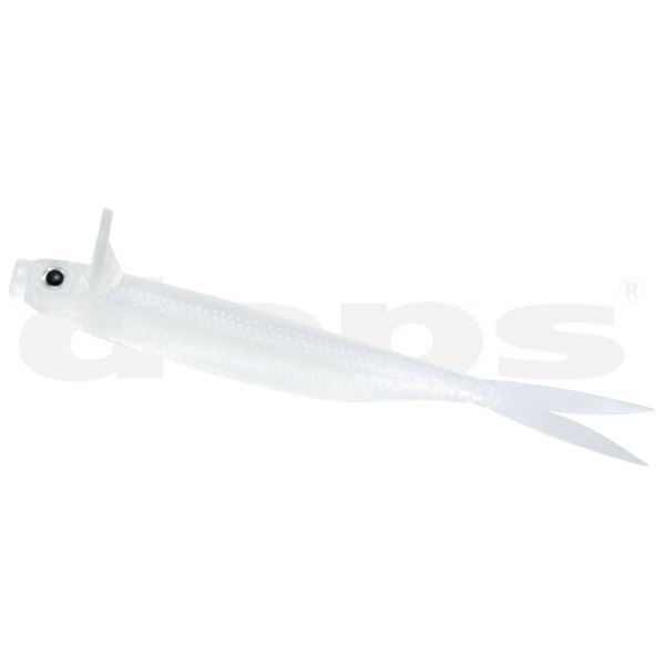 deps Worm Frilled Shad 4.7 inch #148 Salt Clear