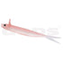 deps Worm Frilled Shad 4.7 inch #149 Clear Pink/Silver Flake