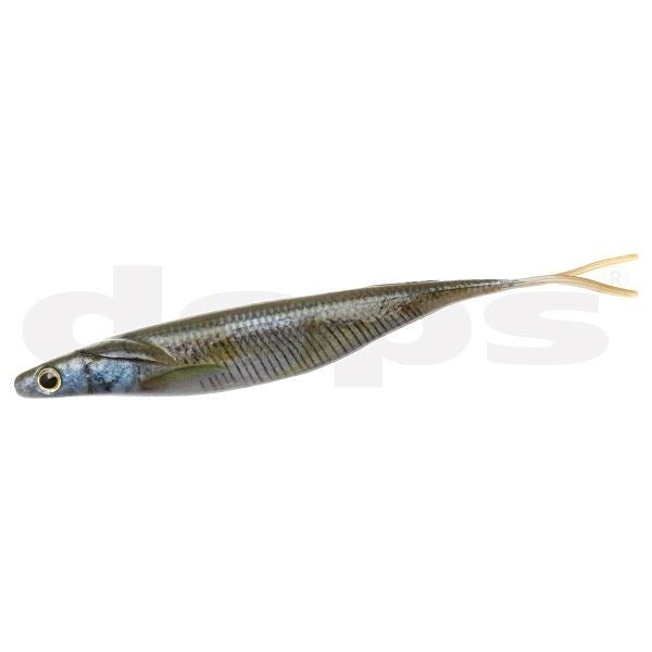 deps deps Worm Sakamata Shad Real 6 inch Non-salt #03 Pearl Smelt