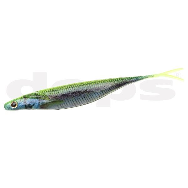 deps deps Worm Sakamata Shad Real 6 inch Non-salt #04 Chartback Smelt