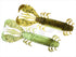 deps Worm MS Claw #52 Green Pumpkin Chartreuse