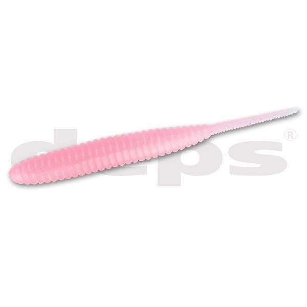 deps Worm Death Adder 4 inch Non-salt #150 Clear Pink