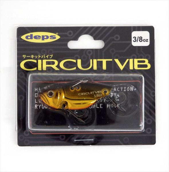 deps deps Metal Jig Circuit Vibe 3/8oz #07 Kurokin