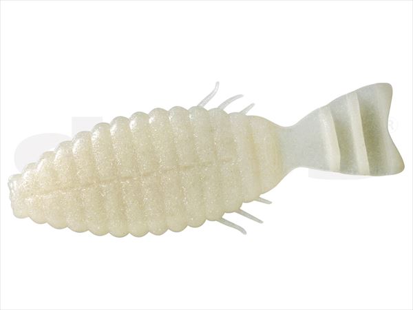 deps deps Worm Bull Flat Non-Salt 3 inch #39 Pearl White