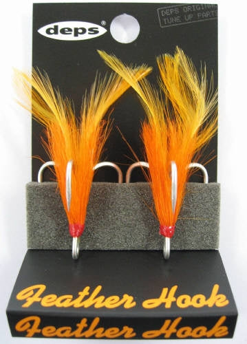 deps Triple Hook Feather Hook #03 Orange