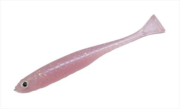 Engine Worm Like Fishtail 2.3 inch #74 Clear Pinky