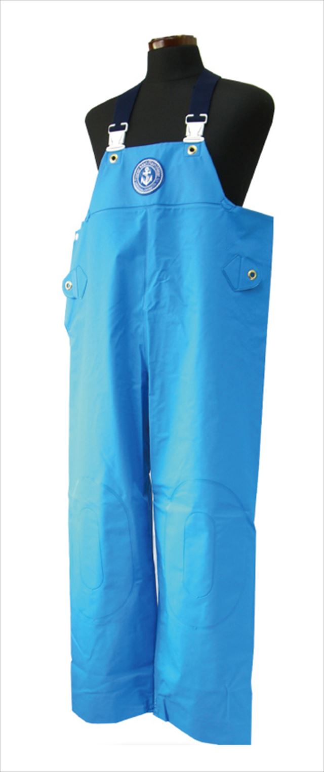 Craftel Rainwear Chest Pants M Blue