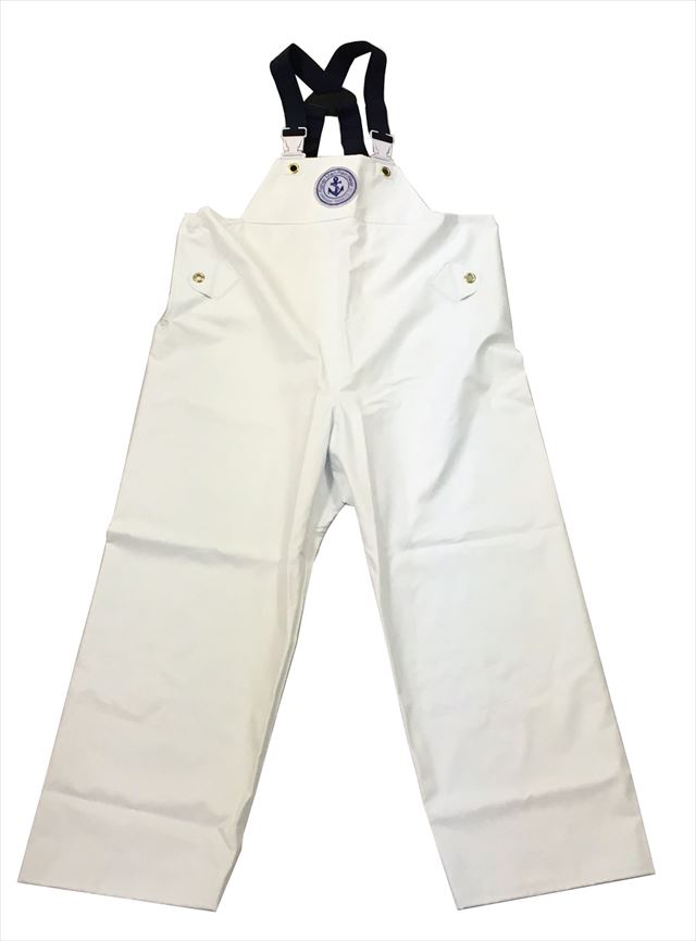 Craftel Rainwear Chest Pants 3L White