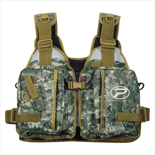 (PROX) Floating Game Vest (Camouflage) Adult Green Camo