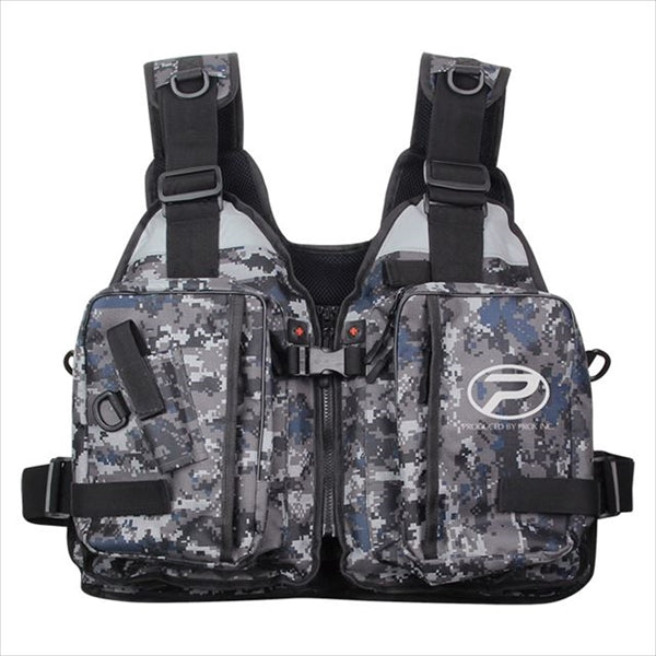 (PROX) Floating Game Vest (Camouflage) Adult Gray Camo