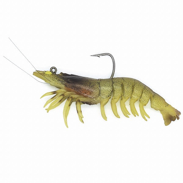 OGK VICEO Swimbait Shrimp Live 4.3 inches/River Shrimp Glow