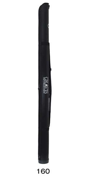 PROX Gravis Super Slim Rod Case 160 Black [Large Item]