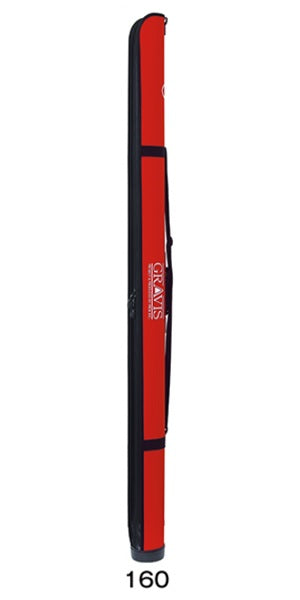 PROX Gravis Super Slim Rod Case 160 Red [Large Item]