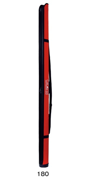 PROX Gravis Super Slim Rod Case 180 Red [Large Item]