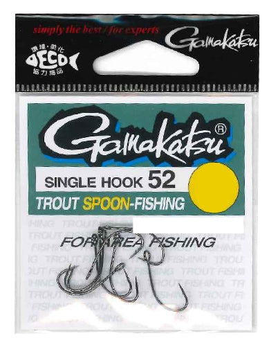 Gamakatsu Single Hook 52 (NSB) 10