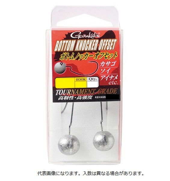 Gamakatsu Jig Head Bottom Knocker Offset (NSB) #1-6g
