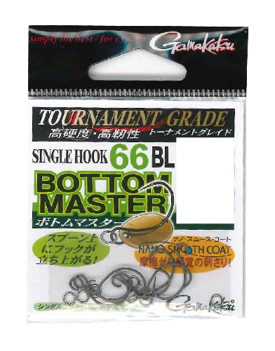 Gamakatsu Single Hook 66 BL Bottom Master #8