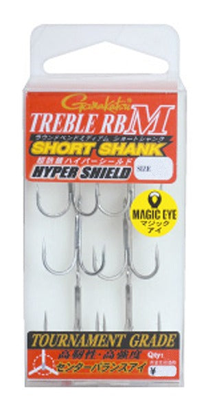 Gamakatsu Treble RB-M Short Shank (HPS) #6