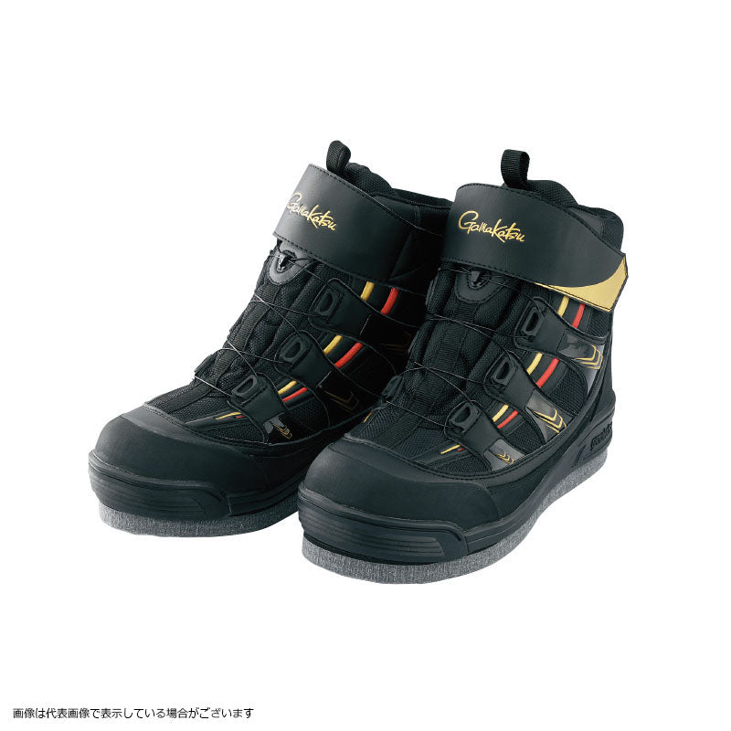 Gamakatsu GM4521 Entrant MP Spike Shoes Black LL