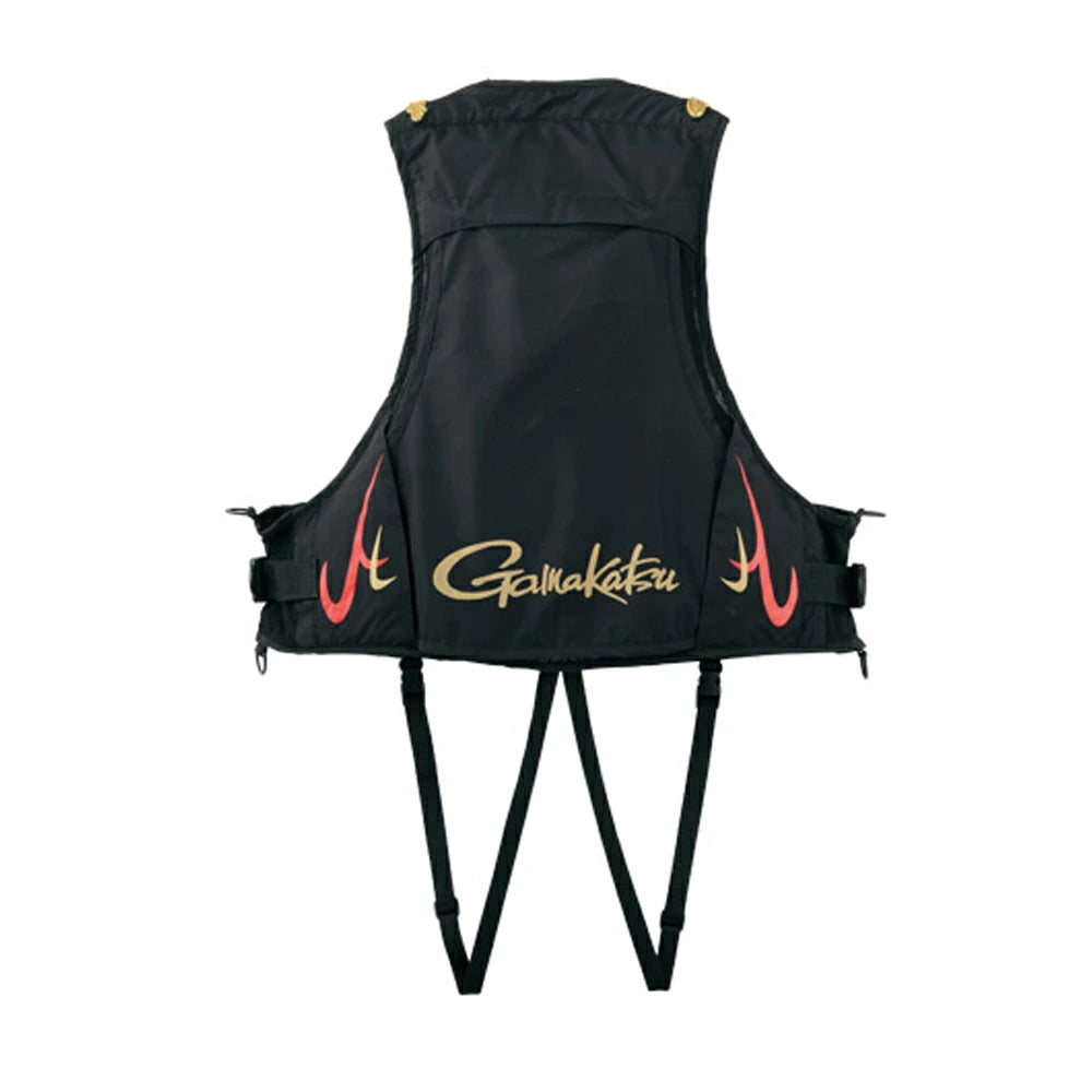 Gamakatsu GM2178 Floating Vest Black/Red L