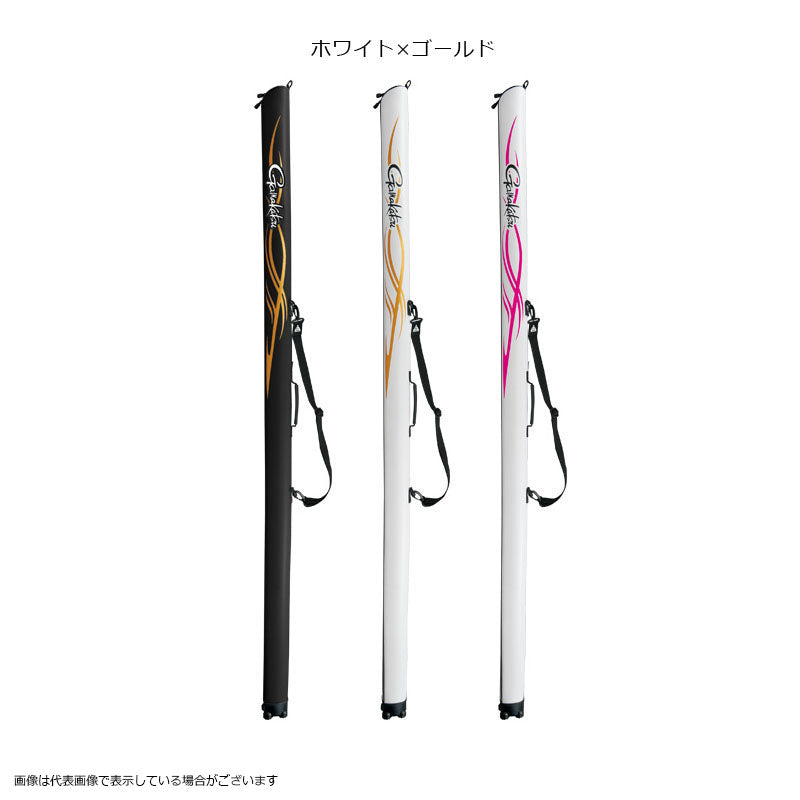 Gamakatsu GC270 Slim Rod Case White x Gold 125cm