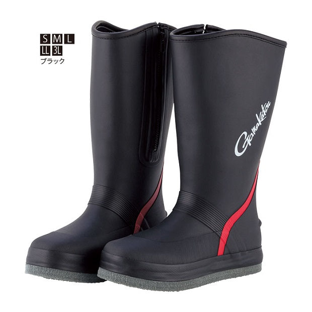 Gamakatsu GM4526 Felt Spike Boots Black S