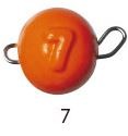 Gamakatsu Joint Knocker Head, Luminous Orange, 7g