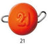 Gamakatsu Joint Knocker Head, Luminous Orange, 21g