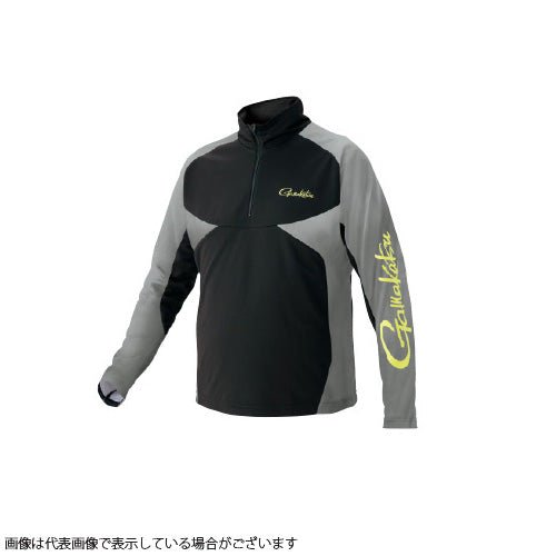 Gamakatsu GM3550 No Fly Zone NFZ Zip Shirt Black L