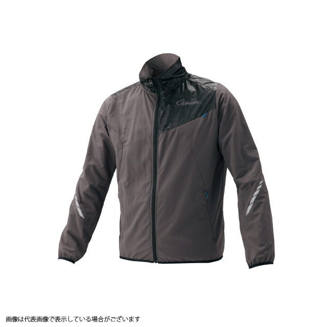 Gamakatsu GM3562 No Fly Zone NFZ Wind Jacket, Gray, M