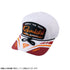 Gamakatsu GM9852 All Mesh Cap (Patch) White/Wine Red L