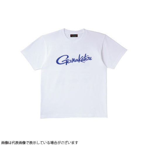 Gamakatsu GM3576 T-shirt (cursive logo) White LL