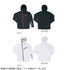 Gamakatsu GM3566 Hooded Zip Shirt White M