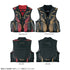 Gamakatsu GM2318 Half Mesh Vest Black/Red 5L