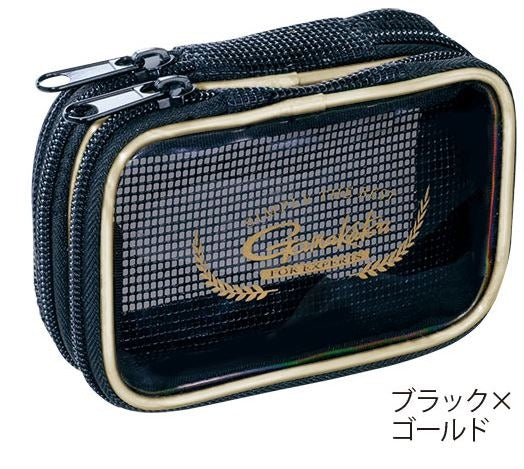 Gamakatsu Float Pouch 2 Rooms GM2080 Black x Gold M