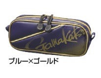 Gamakatsu GM3583 Fishing Pouch M Blue/Gold