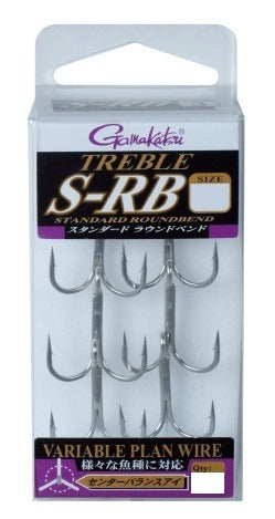 Gamakatsu Rose Treble S-RB (Silver) #12