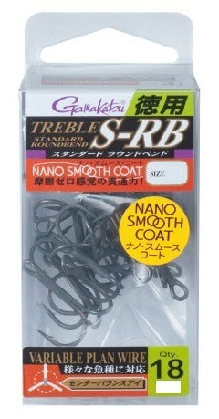 Gamakatsu Rose Value Pack Treble S-RB (Nano Smooth Coat) #12