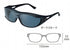 Gamakatsu Polarized Sunglasses (Overglasses) GM1770 Dark Smoke