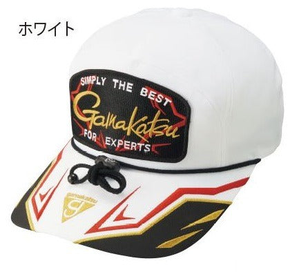 Gamakatsu Fishing Cap (Patch) GM9874 White M