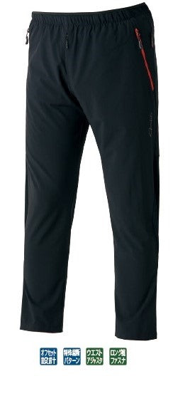 Gamakatsu GM3617 Relax Pants Black S