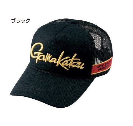 Gamakatsu GM9881 Half Mesh Cap (GAMAKATSU) Black L