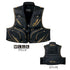 Gamakatsu GM2322 Short Half Mesh Vest Black LL