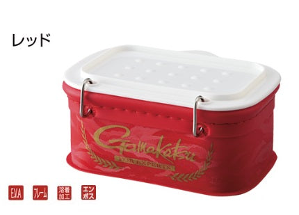 Gamakatsu GM2519 Bait Container (Slim Type) Red