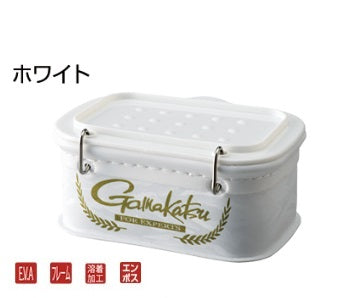 Gamakatsu GM2519 Bait Container (Slim Type) White