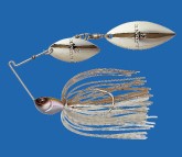 Gamakatsu WIRE BAIT Buzzbait Avenge Spin Double Willow 1/4oz (7g) #8 Clear Shad