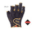 Gamakatsu GM7286 ErgoGrip Gloves 5-piece HS Black LL