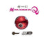 Gamakatsu Sakuragen Tai Rubber Q2 Sinker 180g #21 Double Red
